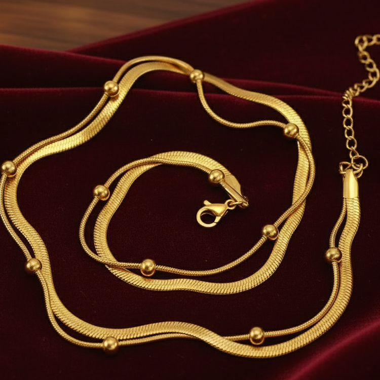 Mini Ball Snake Anklet