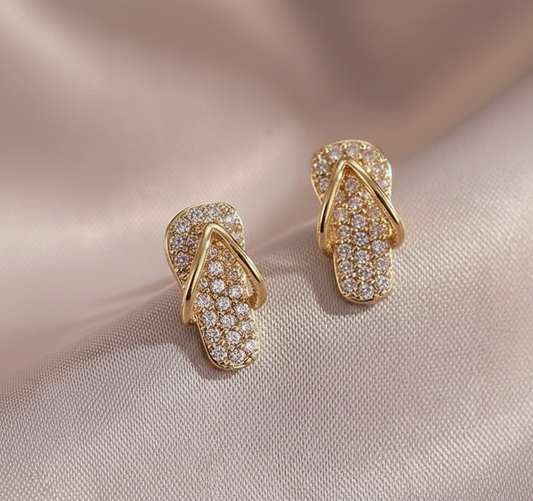 Coastal Charm Flip-Flop Studs