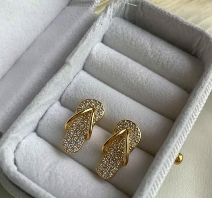 Coastal Charm Flip-Flop Studs