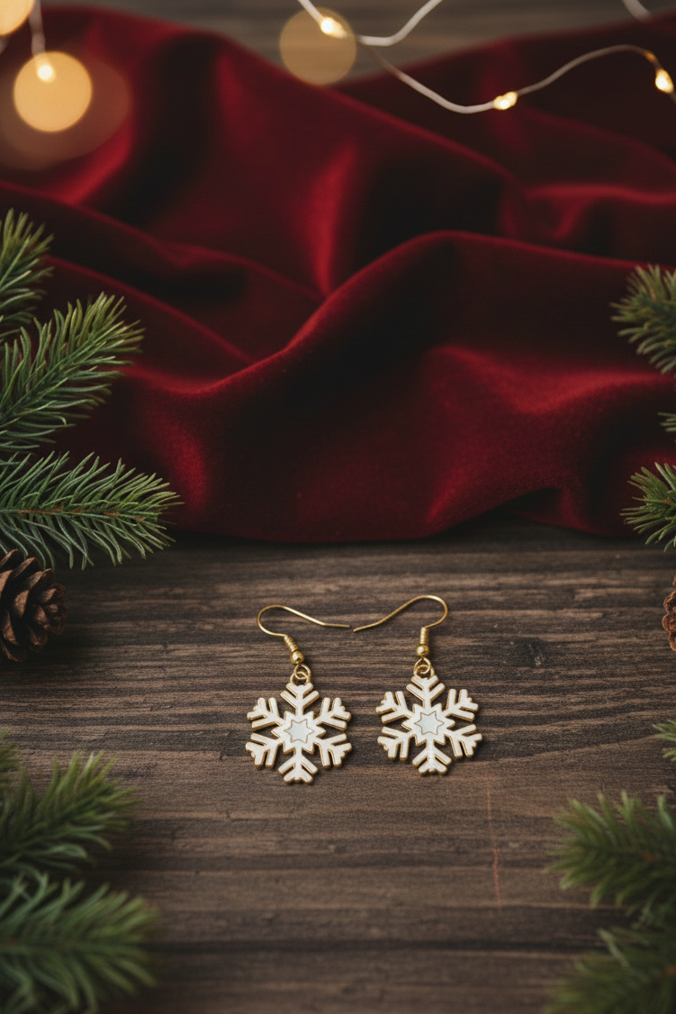 Frostflake Winter Jewelry Set