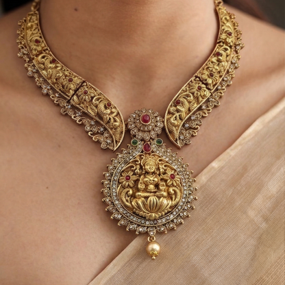 Lakshmi Vardhini Temple Choker Set