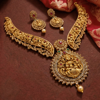 Lakshmi Vardhini Temple Choker Set