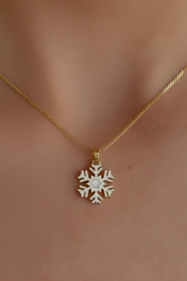 Frostflake Winter Jewelry Set