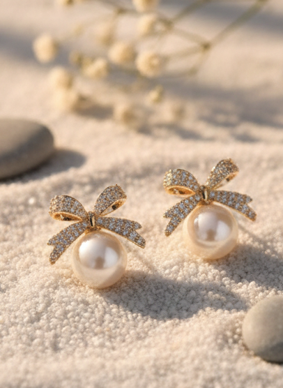 Antique Rhinestone Classic Studs