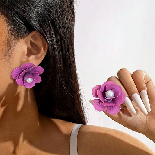 Petal Pearl Radiance Earrings