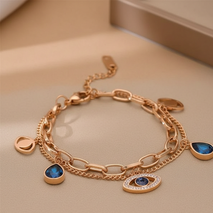 Evil Eye Link Bracelet