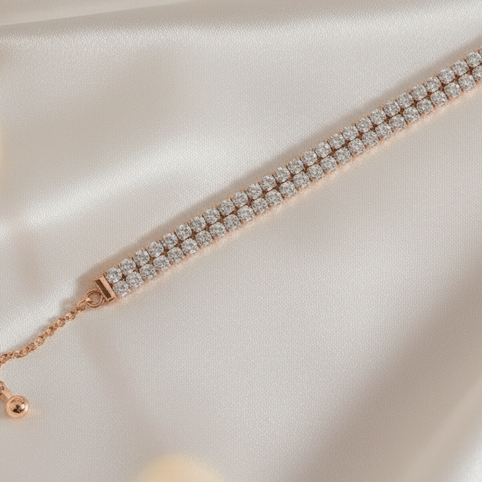 The Rosegold Diamond Bracelet