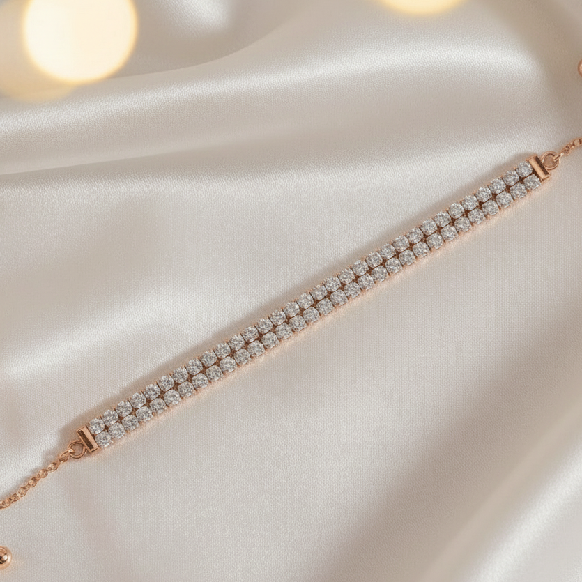 The Rosegold Diamond Bracelet