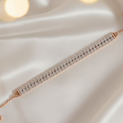 The Rosegold Diamond Bracelet