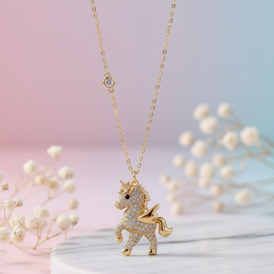 Mystic Mane Unicorn Necklace
