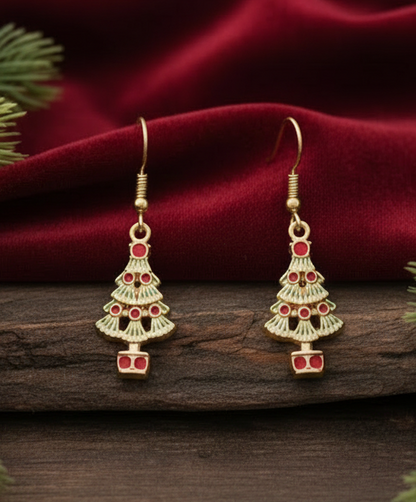 Twinkling Tree Christmas Jewelry Set