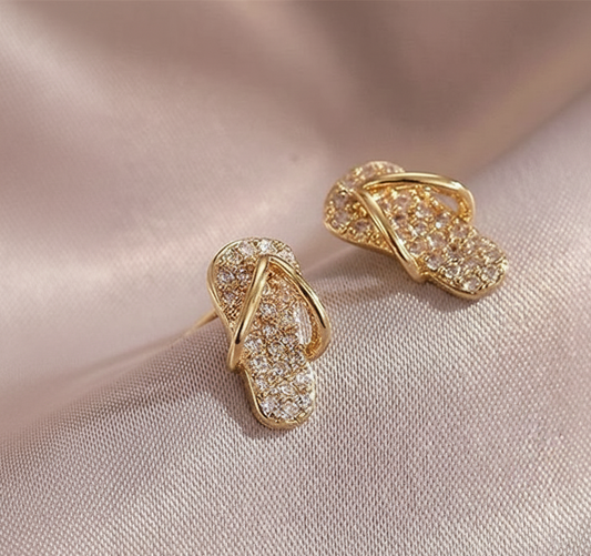 Coastal Charm Flip-Flop Studs