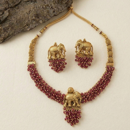 Gaja Ratna Vaibhava Choker Set