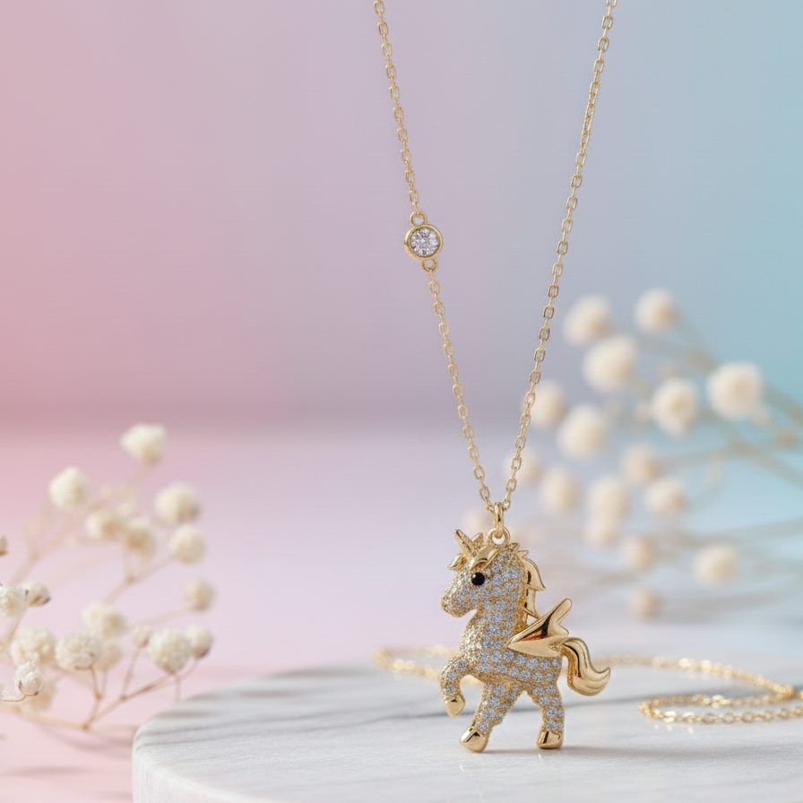 Mystic Mane Unicorn Necklace