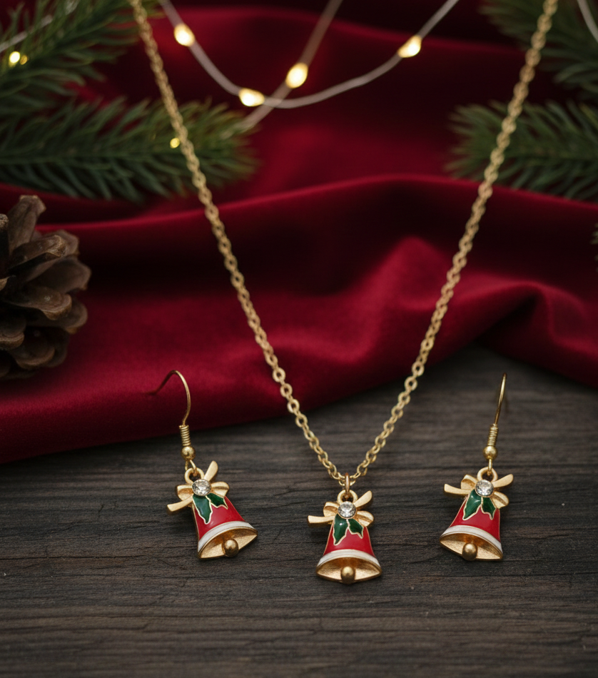 Merry Chime Christmas Jewelry Set