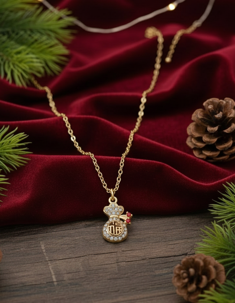 Golden Fortune Holiday Jewelry Set