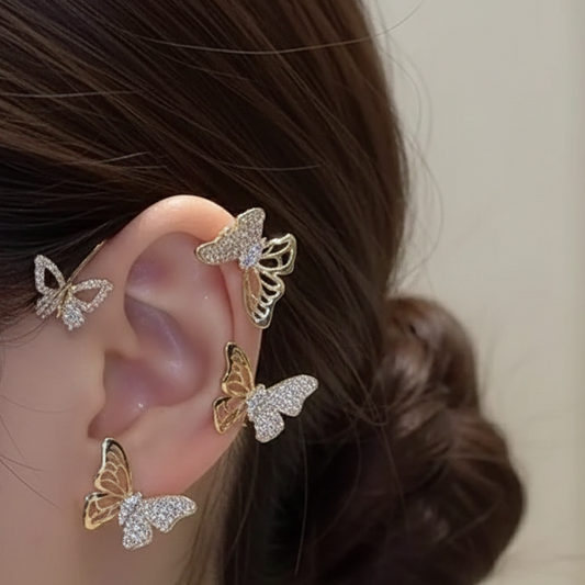 Butterfly Earcuff — Luxe Edition