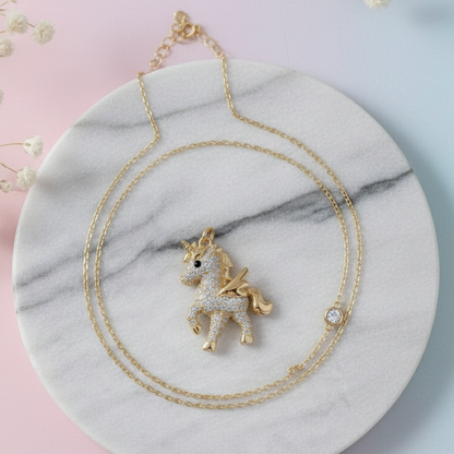 Mystic Mane Unicorn Necklace