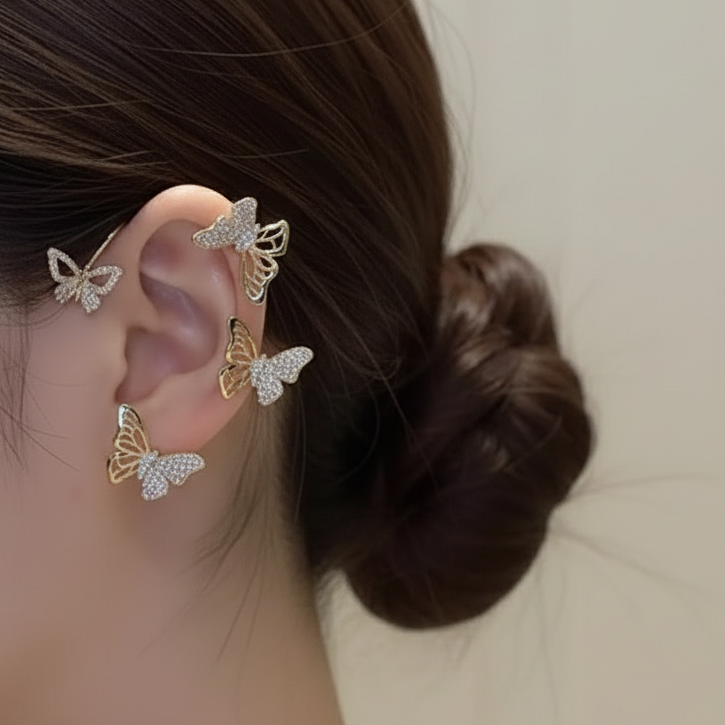 Butterfly Earcuff — Luxe Edition