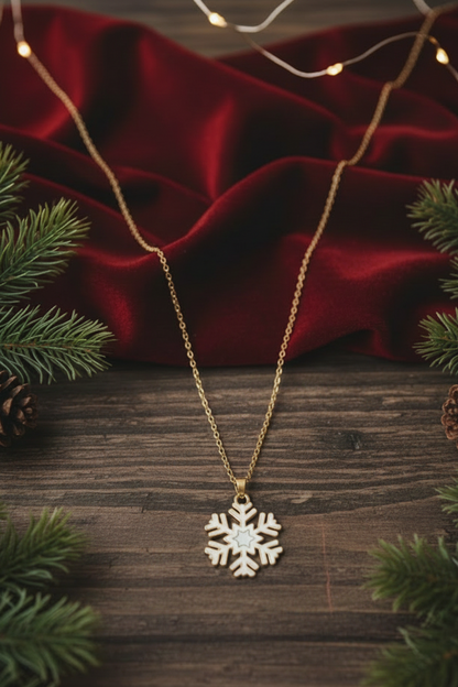 Frostflake Winter Jewelry Set
