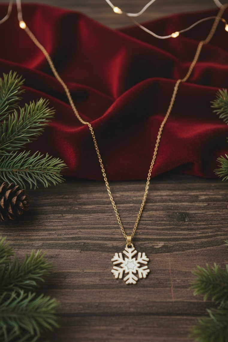 Frostflake Winter Jewelry Set