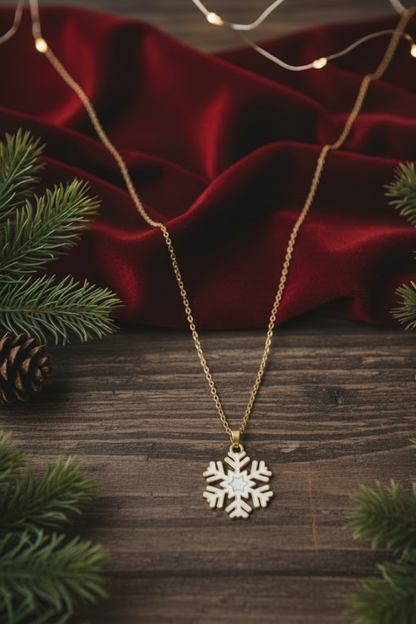 Frostflake Winter Jewelry Set