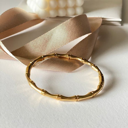 Golden Cane Bangle