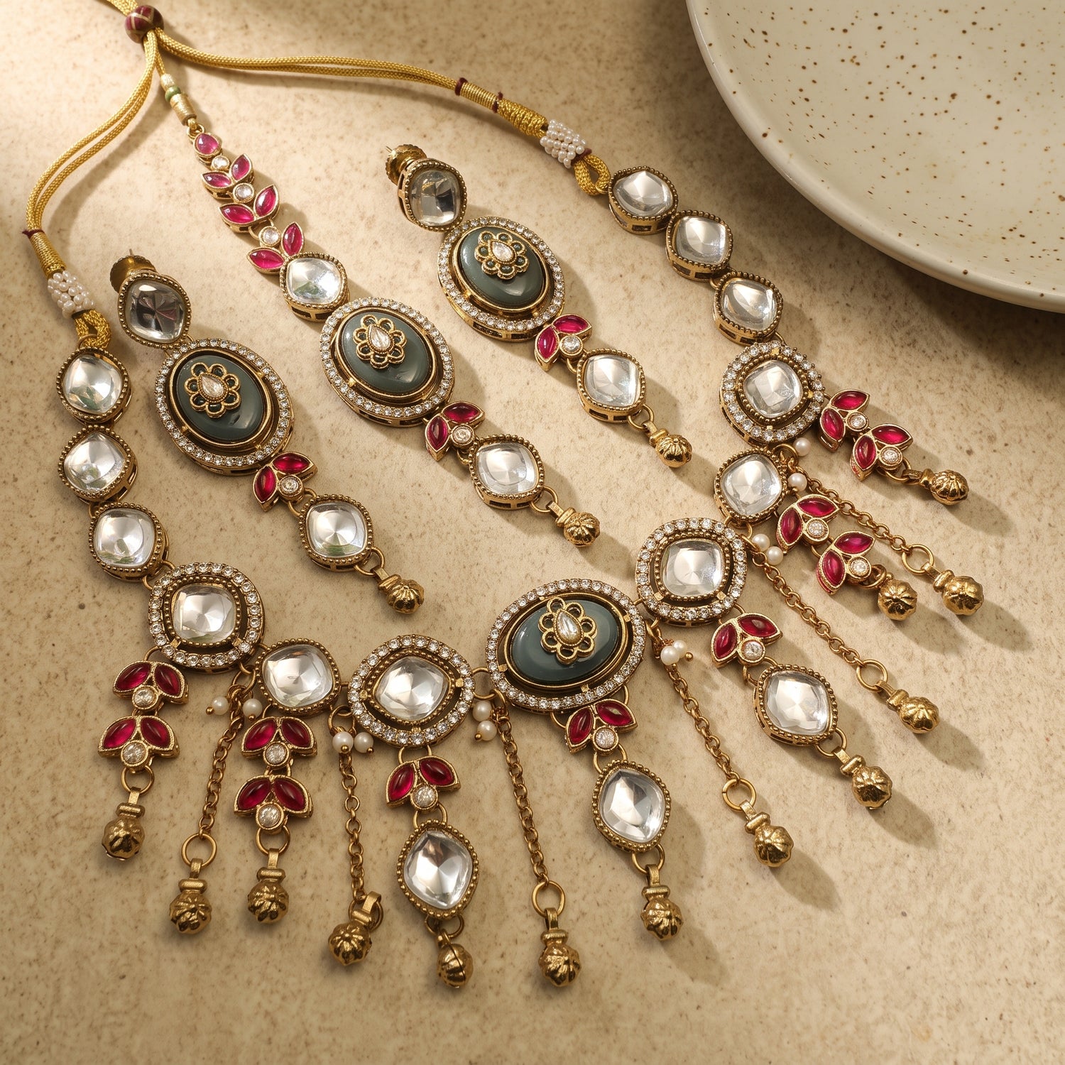 Heirloom Kundan Choker Set