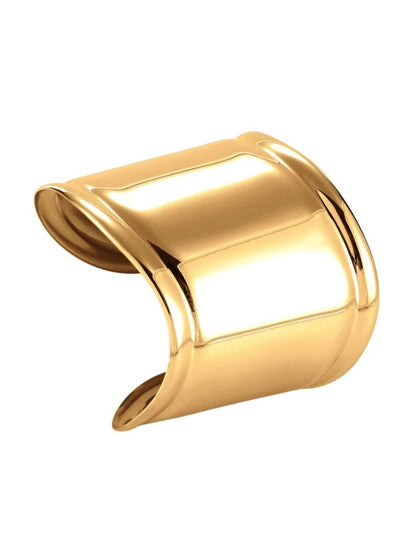 Sculpt Gold Statement Cuff