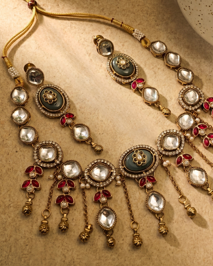 Heirloom Kundan Choker Set