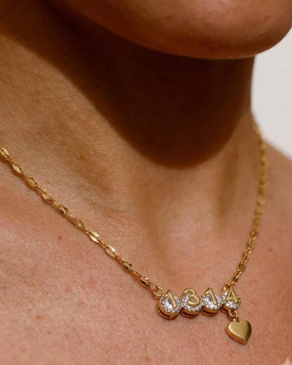 Forever Code Charm Necklace