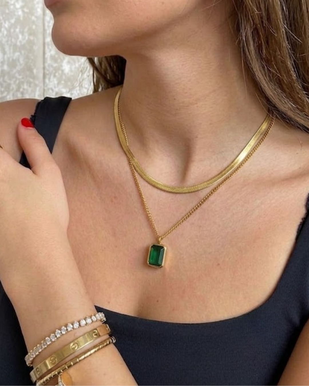 Emerald Muse Layered