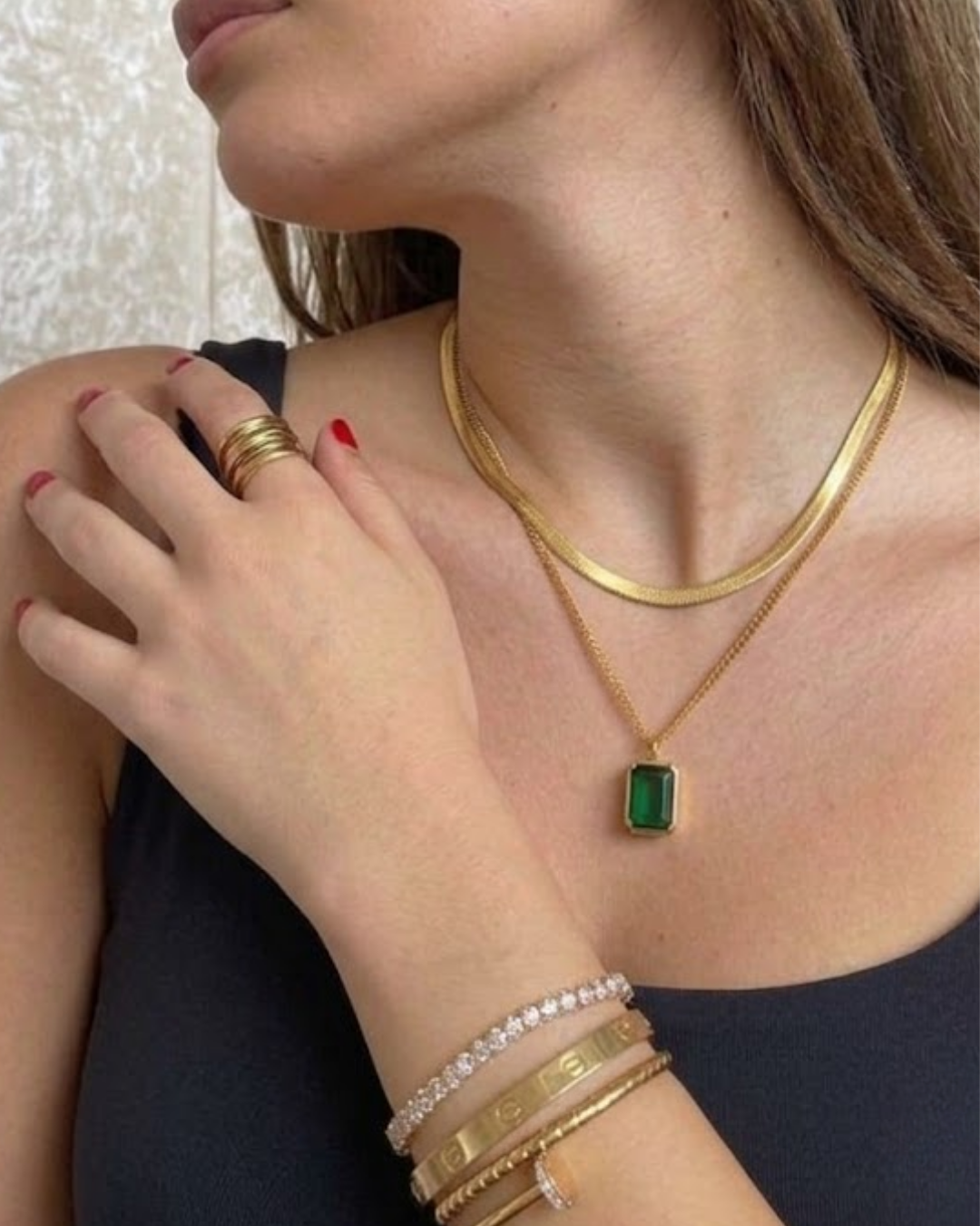 Emerald Muse Layered