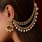 Paro Haar-Earchain & Maang Tikka Set