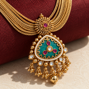 Meher Emerald Set