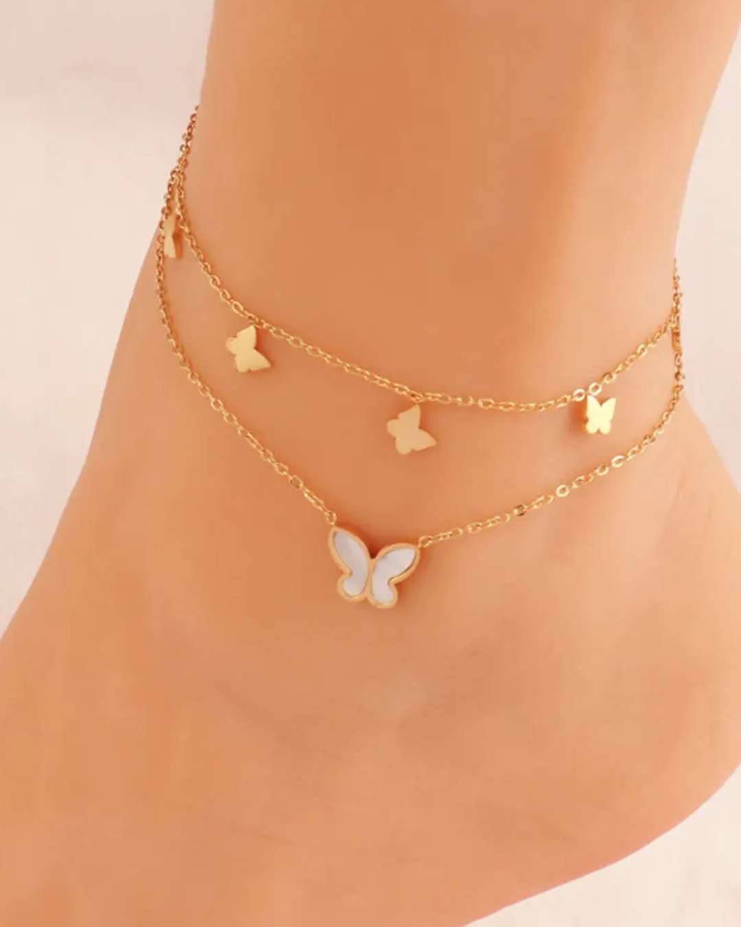 Luminous Wings Double-Layer Bracelet