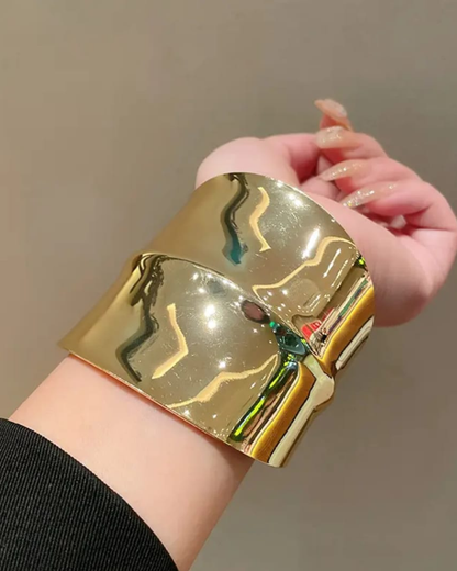 Liquid Gold Statement Cuff (SET OF 2)