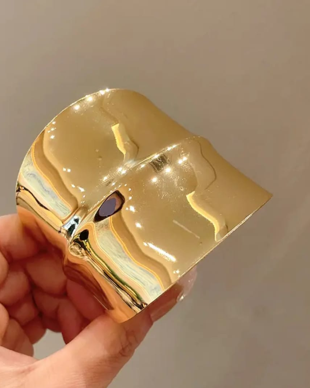 Liquid Gold Statement Cuff (SET OF 2)