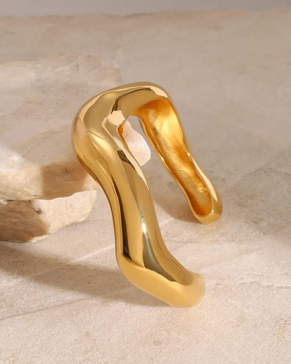 Earth Tone Statement Bangle Stack