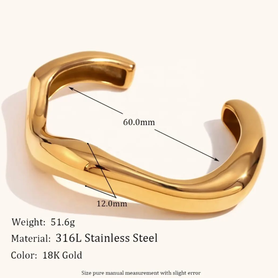 Earth Tone Statement Bangle Stack