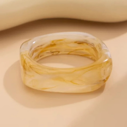 Earth Tone Statement Bangle Stack