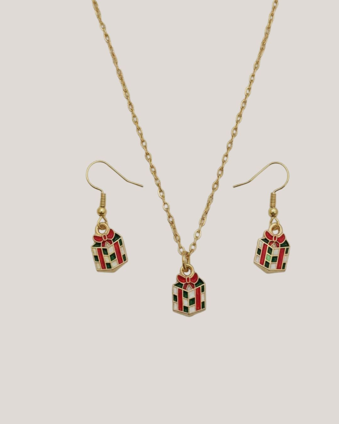 Holiday Gift Charm Jewelry Set