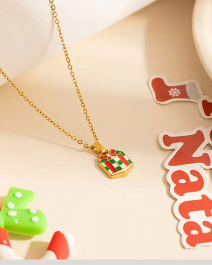 Holiday Gift Charm Jewelry Set