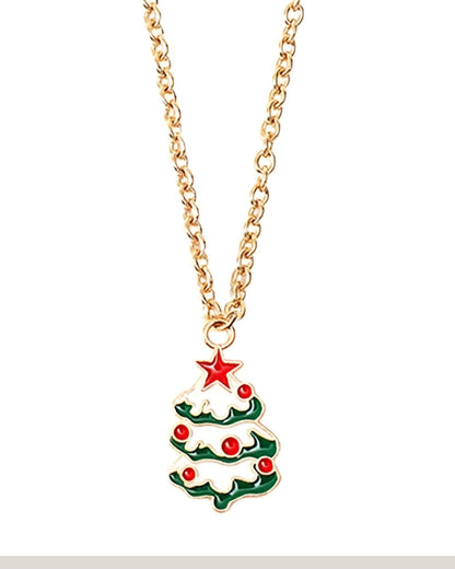 Festive Fir Charm Jewelry Set