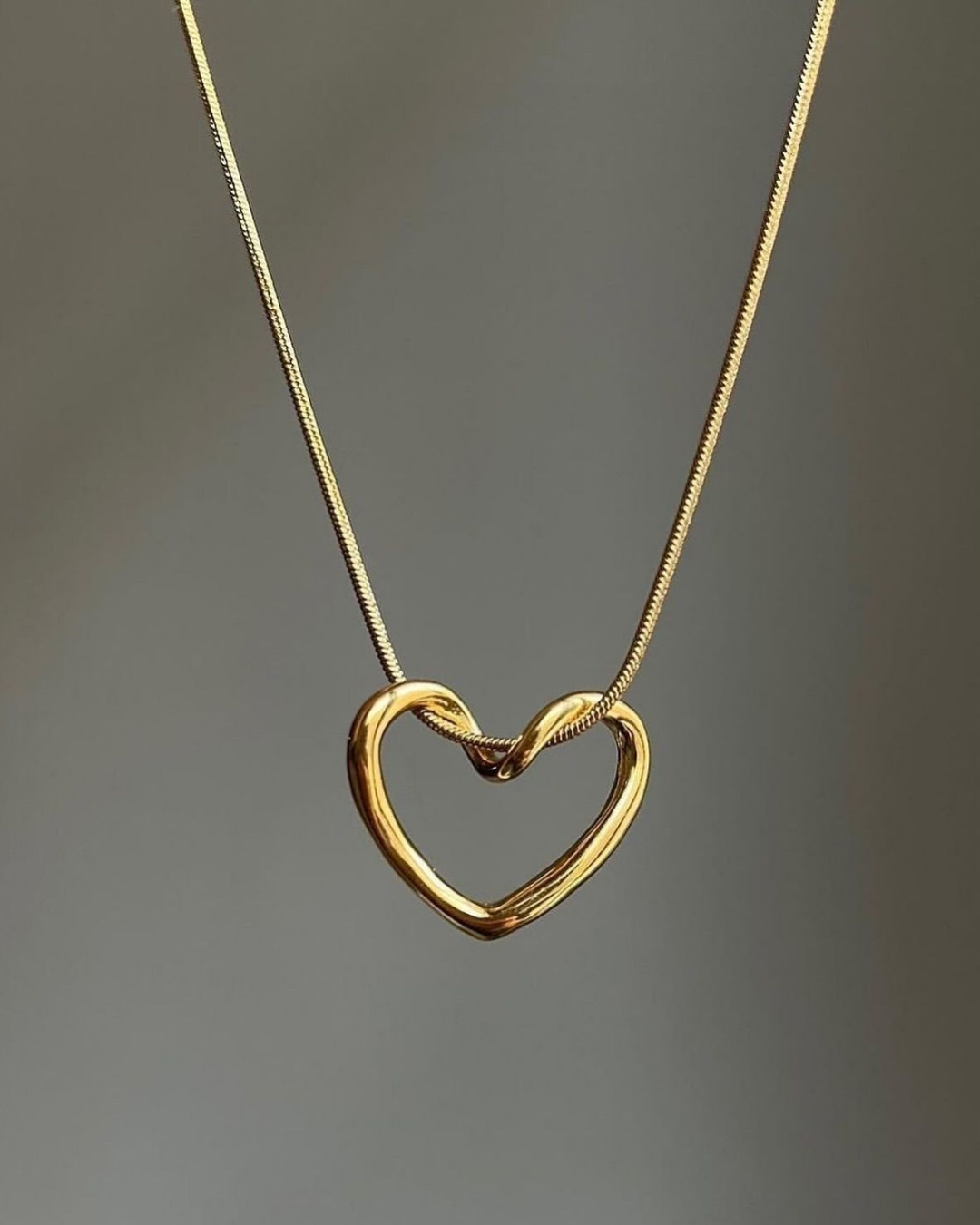 Heart Link Necklace
