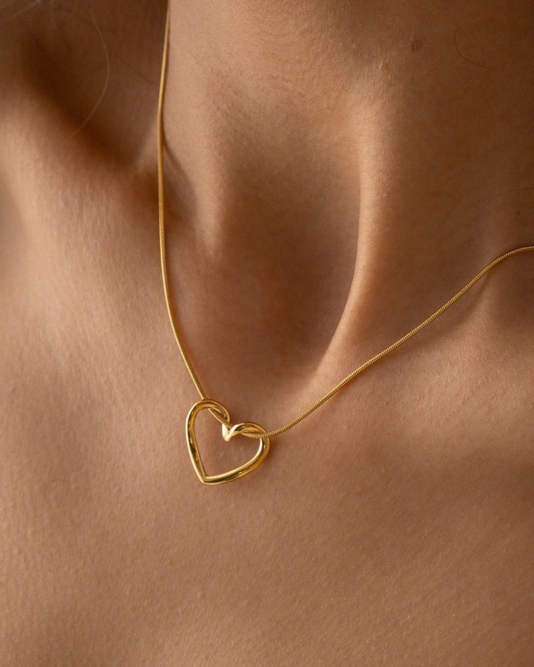 Heart Link Necklace