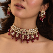 Rani Ruby Choker Set