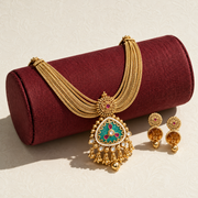 Meher Emerald Set
