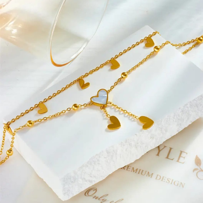 The Sweetheart Charm Anklet