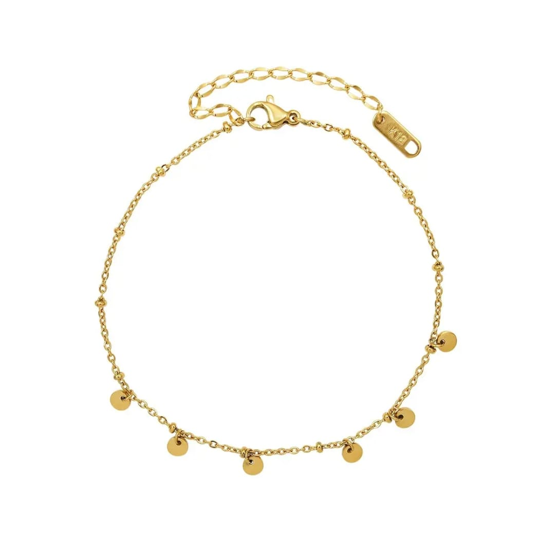 Golden Whisper Anklet–Bracelet